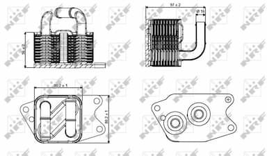 Eļļas radiators, Automātiskā pārnesumkārba NRF 31265 5