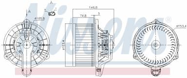 Salona ventilators NISSENS 87162 5