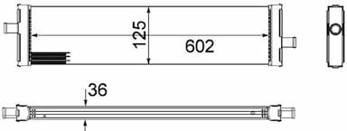 Radiators, Motora dzesēšanas sistēma MAHLE CR 1185 000P 1