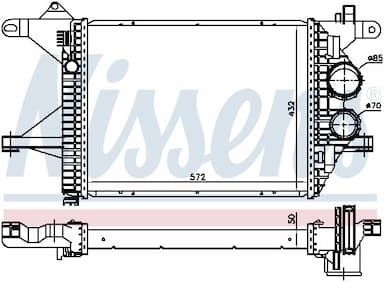 Starpdzesētājs NISSENS 96976 1