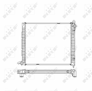 Radiators, Motora dzesēšanas sistēma NRF 55445 1