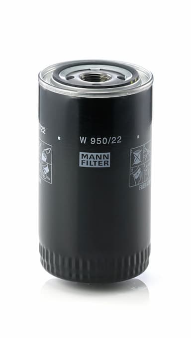 Eļļas filtrs MANN-FILTER W 950/22 1