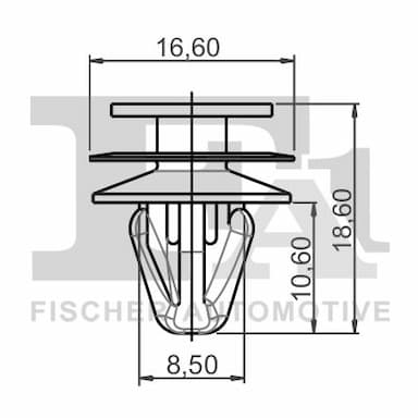 Moldings/aizsarguzlika FA1 73-40005.10 2