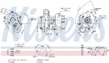 Kompresors, Turbopūte NISSENS 93067 6