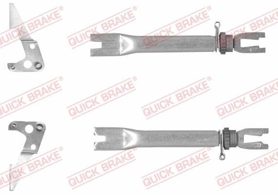 Regulatora komplekts, Trumuļu bremzes QUICK BRAKE 102 53 027 1