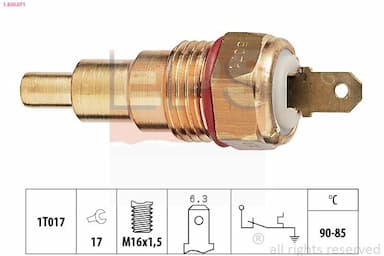 Termoslēdzis, Radiatora ventilators EPS 1.850.071 1