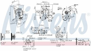 Kompresors, Turbopūte NISSENS 93132 6