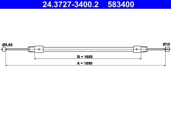 Trose, Stāvbremžu sistēma ATE 24.3727-3400.2 1