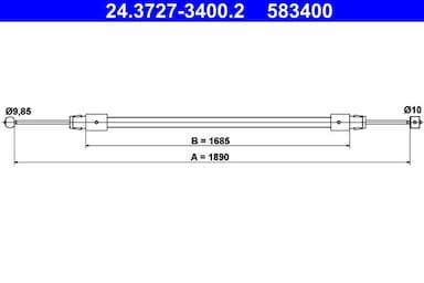 Trose, Stāvbremžu sistēma ATE 24.3727-3400.2 1