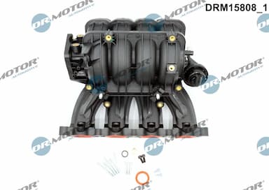 Ieplūdes caurules modulis Dr.Motor Automotive DRM15808 2