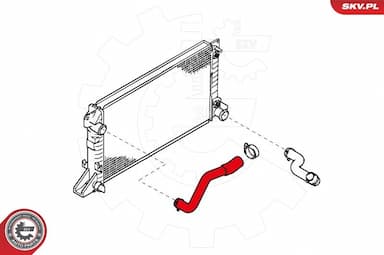 Radiatora cauruļvads ESEN SKV 24SKV334 1