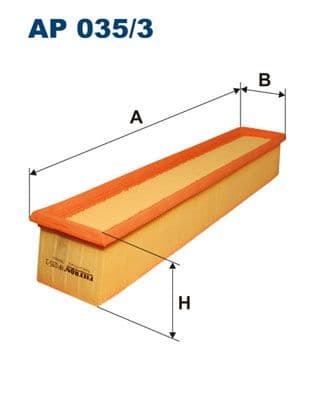 Gaisa filtrs FILTRON AP 035/3 1