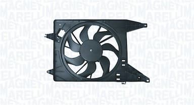 Ventilators, Motora dzesēšanas sistēma MAGNETI MARELLI 069422792010 1