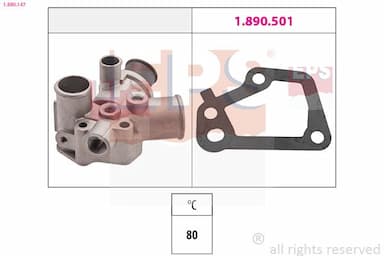 Termostats, Dzesēšanas šķidrums EPS 1.880.147 1