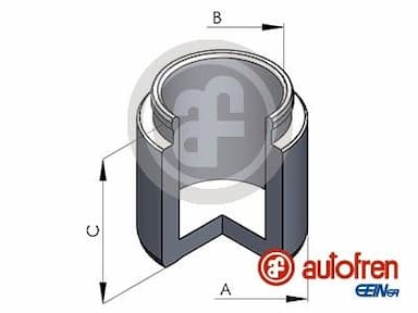 Virzulis, Bremžu suports AUTOFREN SEINSA D025849 1