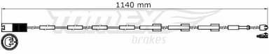 Indikators, Bremžu uzliku nodilums TOMEX Brakes TX 31-38 1