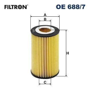 Eļļas filtrs FILTRON OE 688/7 1