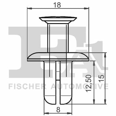 Moldings/aizsarguzlika FA1 73-30003.10 2