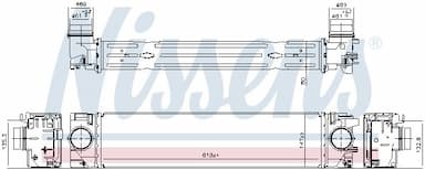 Starpdzesētājs NISSENS 961540 2