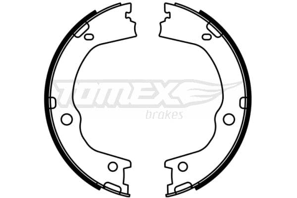 Bremžu loku komplekts TOMEX Brakes TX 23-06 1