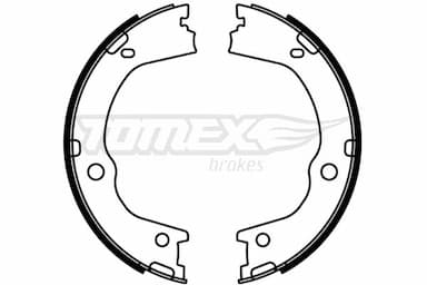 Bremžu loku komplekts TOMEX Brakes TX 23-06 1