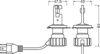 Kvēlspuldze ams-OSRAM 64193DWNBSM-1HB 5