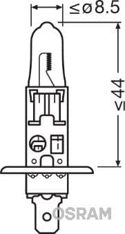 Kvēlspuldze ams-OSRAM 64150NBS 3