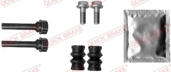 Virzītājčaulu komplekts, Bremžu suports QUICK BRAKE 113-1422X 1