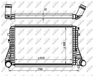 Starpdzesētājs NRF 30915 5