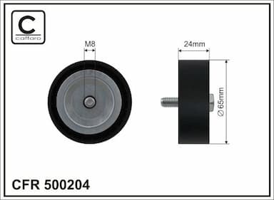 Parazīt-/Vadrullītis, Ķīļrievu siksna CAFFARO 500204 1