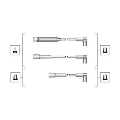 Augstsprieguma vadu komplekts MAGNETI MARELLI 941319170072 1