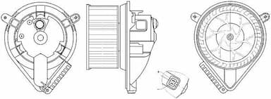 Salona ventilators MAHLE AB 272 000S 1