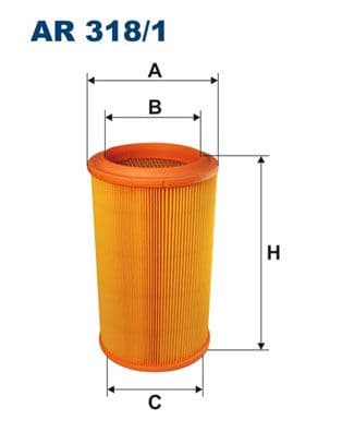 Gaisa filtrs FILTRON AR 318/1 1