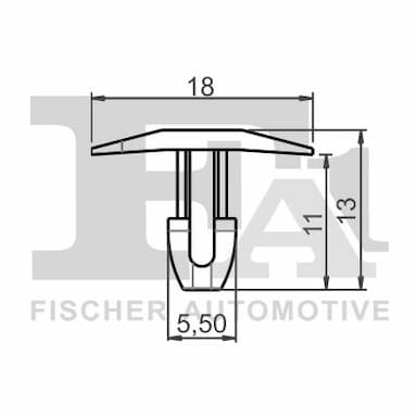 Moldings/aizsarguzlika FA1 21-10018.25 2