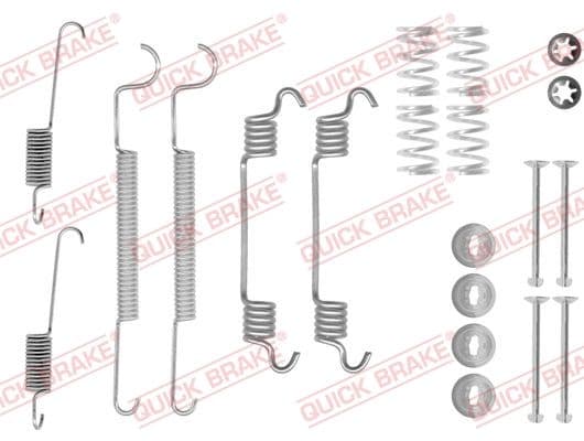 Piederumu komplekts, Bremžu loki QUICK BRAKE 105-0873 1