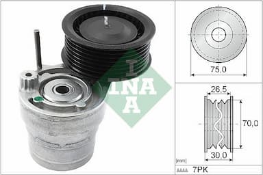 Siksnas spriegotājs, Ķīļsiksna INA 534 0603 10 1