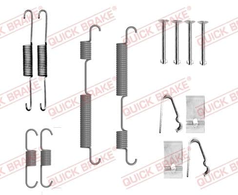 Piederumu komplekts, Bremžu loki QUICK BRAKE 105-0054 1