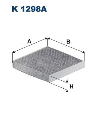 Filtrs, Salona telpas gaiss FILTRON K 1298A 1