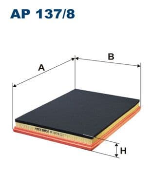 Gaisa filtrs FILTRON AP 137/8 1