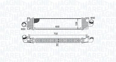 Starpdzesētājs MAGNETI MARELLI 351319204980 1