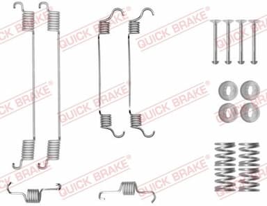 Piederumu komplekts, Bremžu loki QUICK BRAKE 105-0034 1