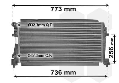 Radiators, Motora dzesēšanas sistēma VAN WEZEL 58002340 1