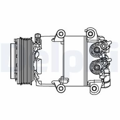 Kompresors, Gaisa kond. sistēma DELPHI CS20466 1