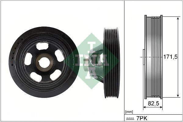 Piedziņas skriemelis, Kloķvārpsta Schaeffler INA 544 0144 10 1