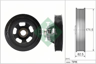 Piedziņas skriemelis, Kloķvārpsta Schaeffler INA 544 0144 10 1