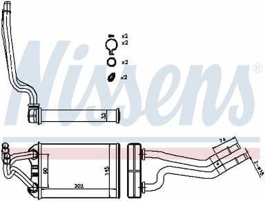 Siltummainis, Salona apsilde NISSENS 70980 7