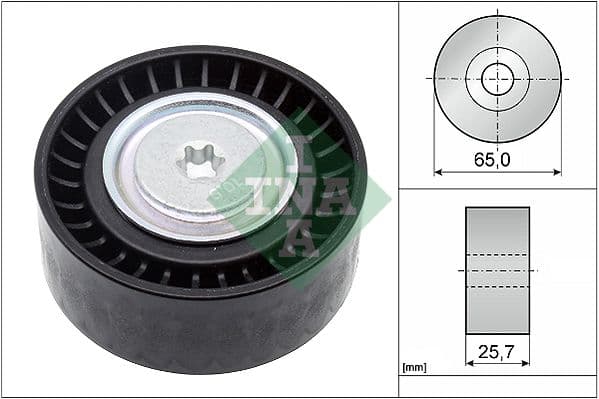 Parazīt-/Vadrullītis, Ķīļrievu siksna Schaeffler INA 532 0907 10 1