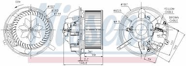 Salona ventilators NISSENS 87072 6