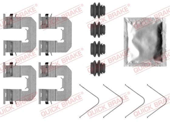 Piederumu komplekts, Disku bremžu uzlikas QUICK BRAKE 109-0068 1