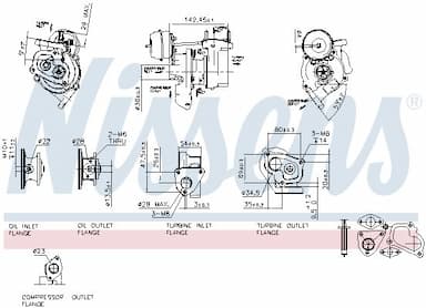 Kompresors, Turbopūte NISSENS 93156 6